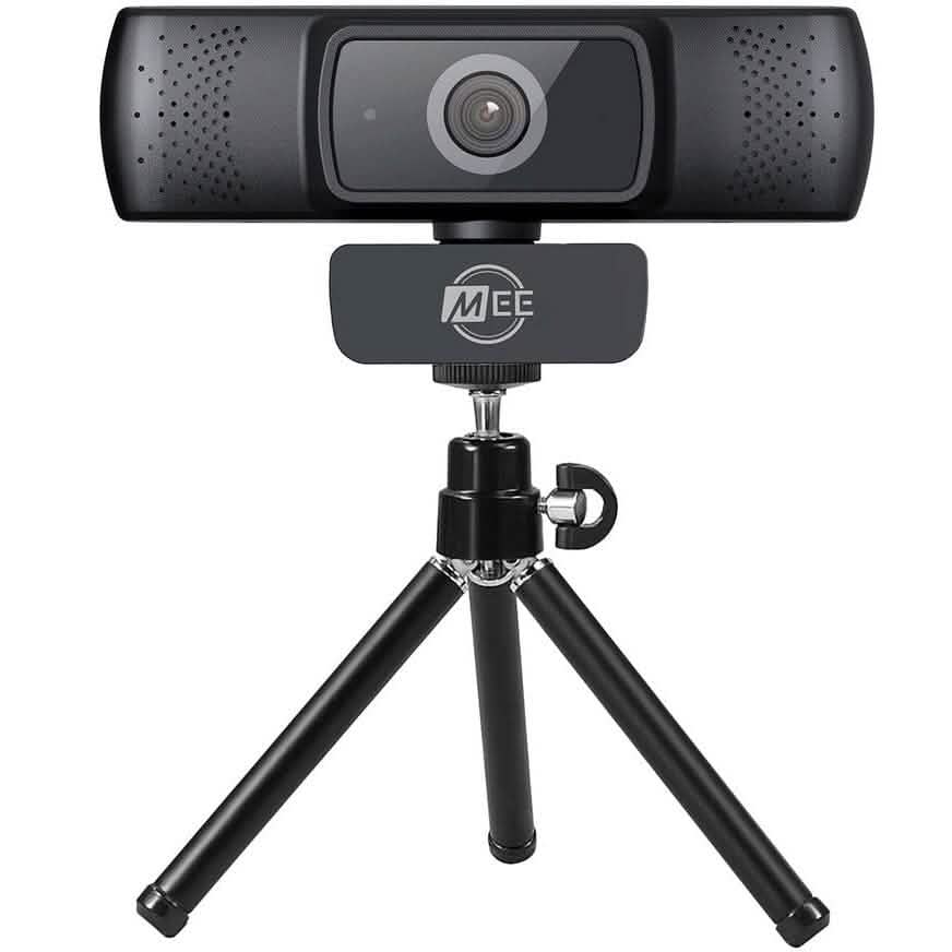 MEE audio 201W 1080P Wide Angle Webcam With Autofocus - Includes Tripod - A-1 Thread Vault