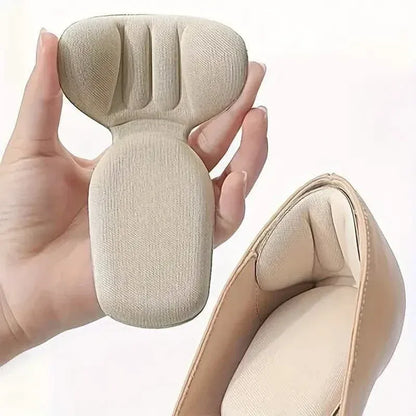 Memory Foam T-Shape Anti-Slip High Heel Cushion Shoe Insert Pads - A-1 Thread Vault