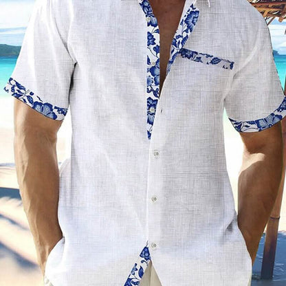 Men Casual Shirt Button Down Short Sleeve - A-1 Thread Vault