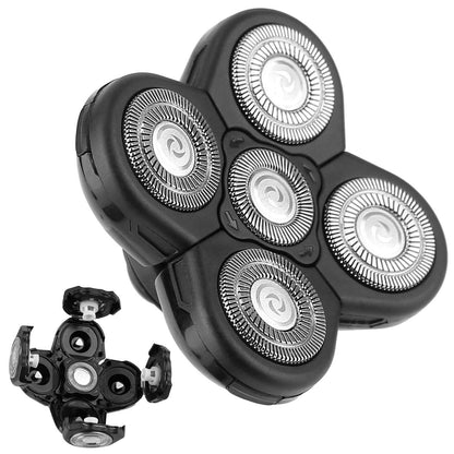 Men Electric Shaver Replacement Blade 5 Heads Beard Cutter Replacement - A-1 Thread Vault