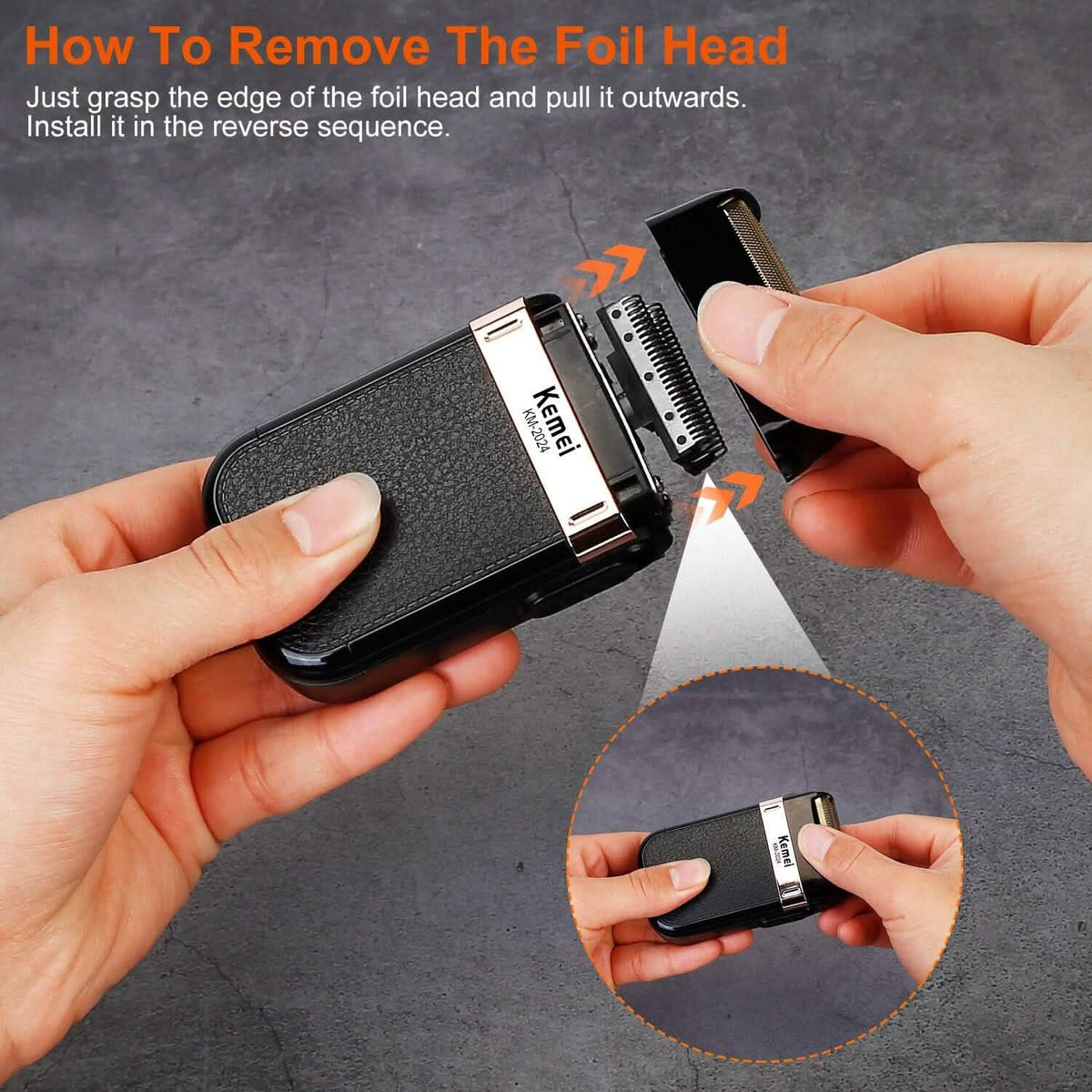 Men Rechargeable Cordless Beard Trimmer Grooming Kit - A-1 Thread Vault