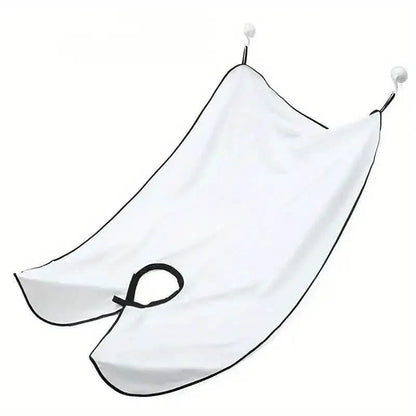 Men's Beard Shaving Apron - Grooming Accessories with Two Suction Cups - A-1 Thread Vault