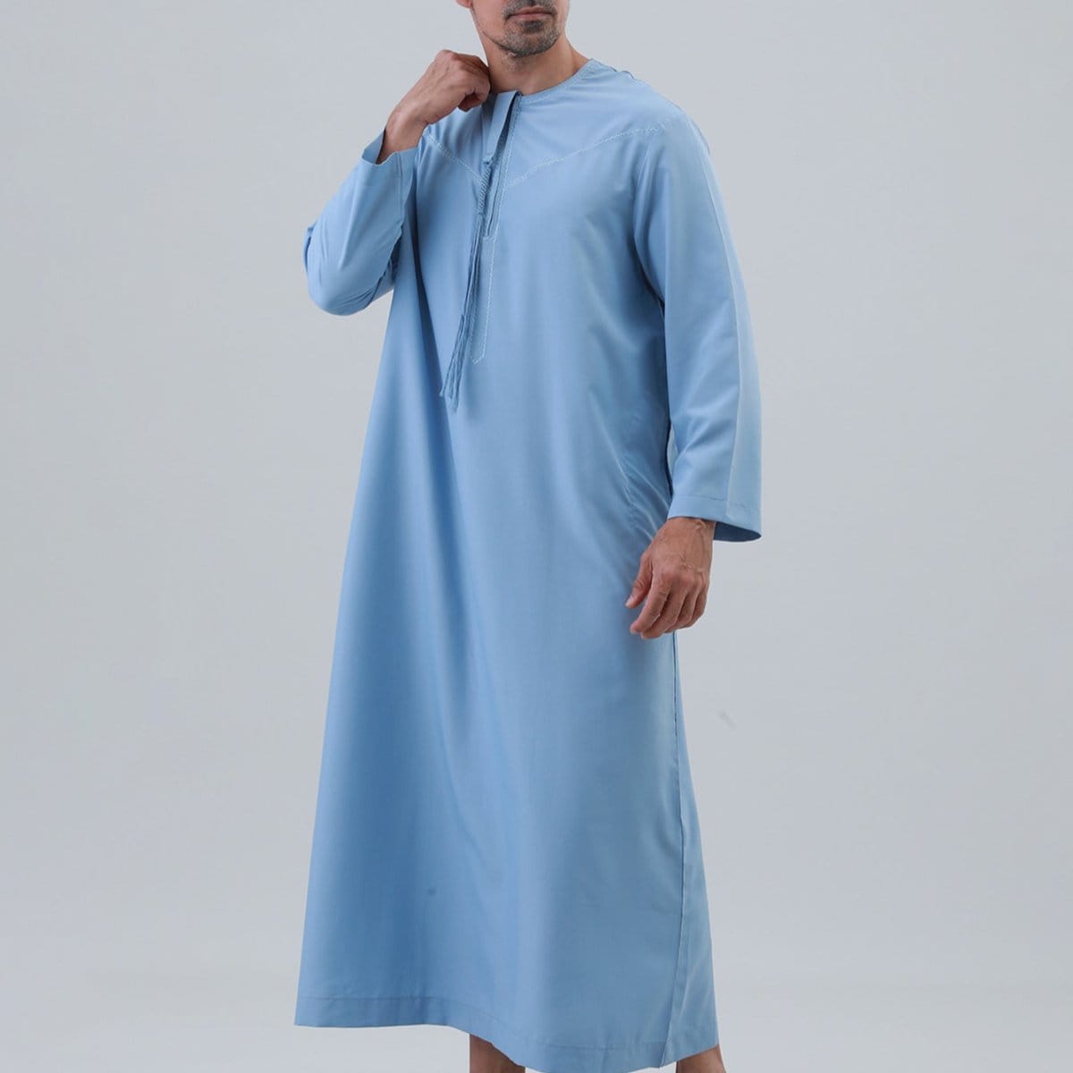 Men's Classic Solid Thobe Collection (MT035) - A-1 Thread Vault