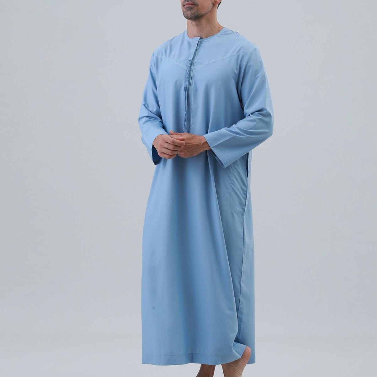 Men's Classic Solid Thobe Collection (MT035) - A-1 Thread Vault
