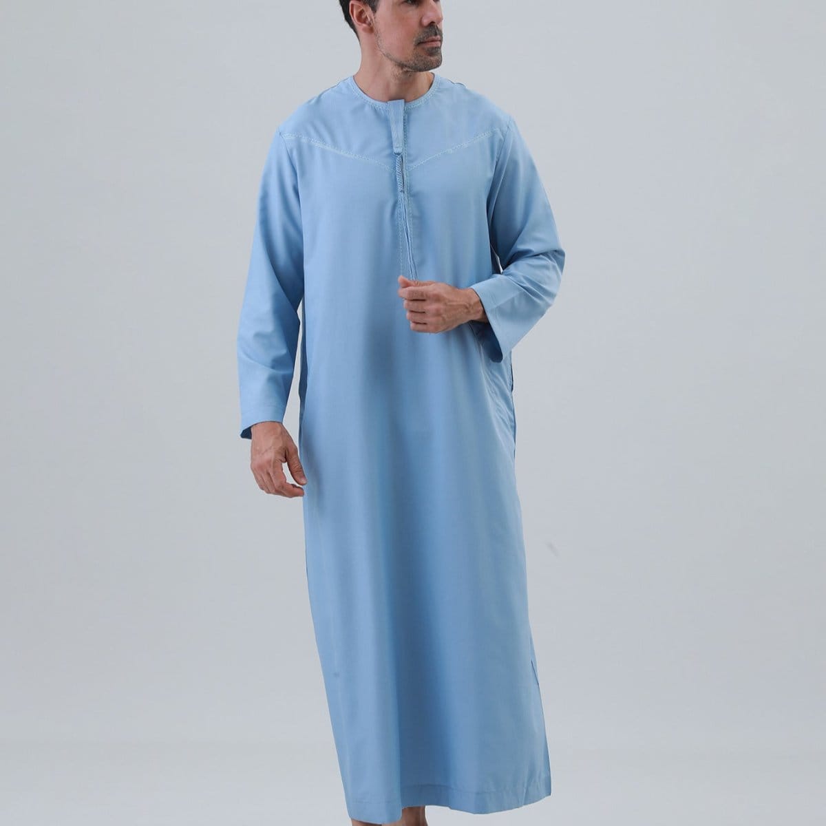 Men's Classic Solid Thobe Collection (MT035) - A-1 Thread Vault