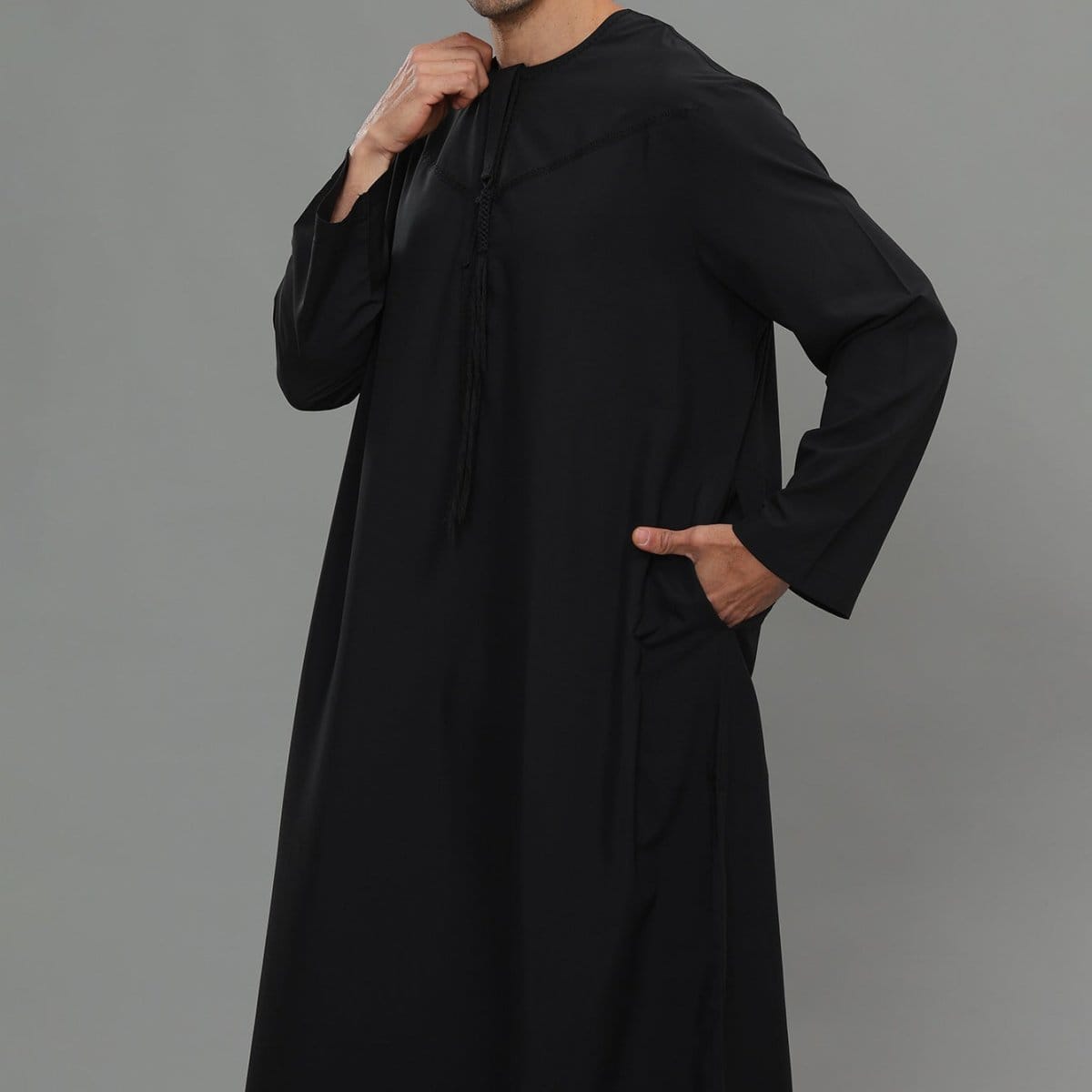 Men's Classic Solid Thobe Collection (MT035) - A-1 Thread Vault