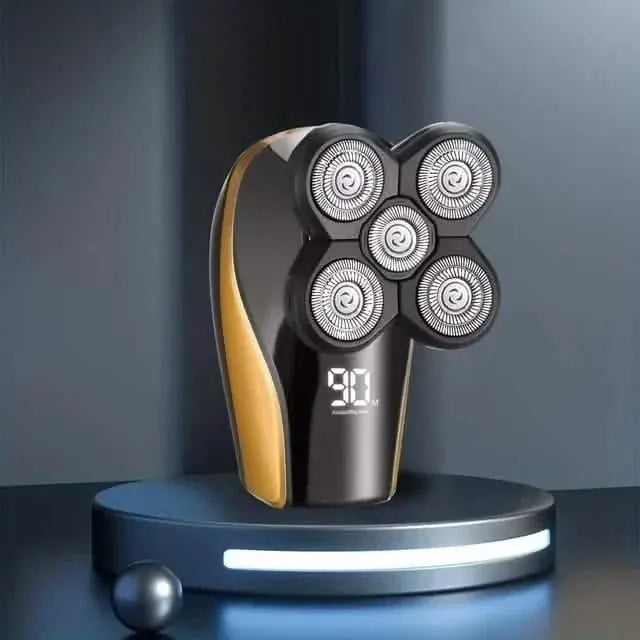Men's Cordless Rechargeable Wet/Dry Shaver with LED Display - A-1 Thread Vault