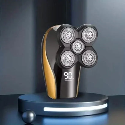 Men's Cordless Rechargeable Wet/Dry Shaver with LED Display - A-1 Thread Vault