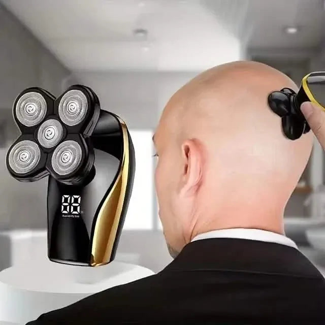 Men's Cordless Rechargeable Wet/Dry Shaver with LED Display - A-1 Thread Vault