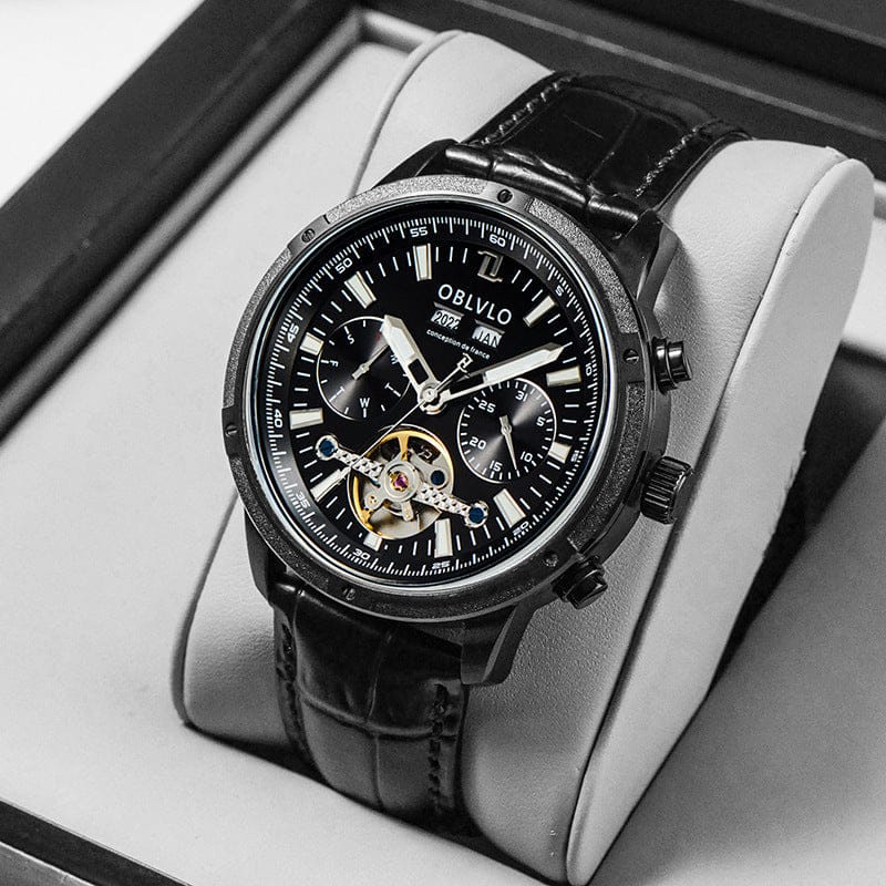 Men's Multi-functional Hollowed Fashion Watch - A-1 Thread Vault