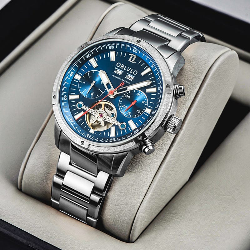 Men's Multi-functional Hollowed Fashion Watch - A-1 Thread Vault