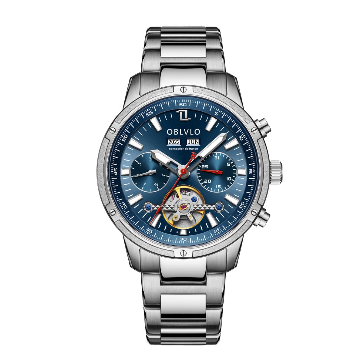 Men's Multi-functional Hollowed Fashion Watch - A-1 Thread Vault