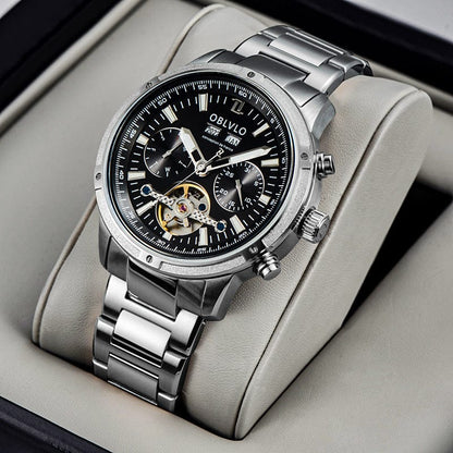Men's Multi-functional Hollowed Fashion Watch - A-1 Thread Vault