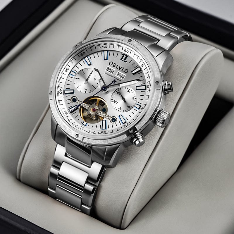 Men's Multi-functional Hollowed Fashion Watch - A-1 Thread Vault