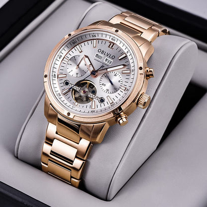 Men's Multi-functional Hollowed Fashion Watch - A-1 Thread Vault
