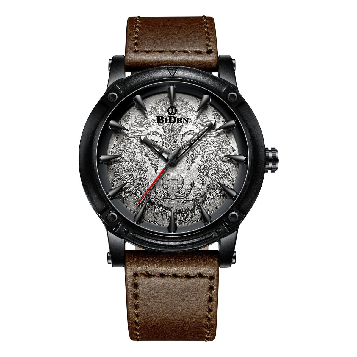 Men's Solid Color Casual Belt Quartz Watch - A-1 Thread Vault