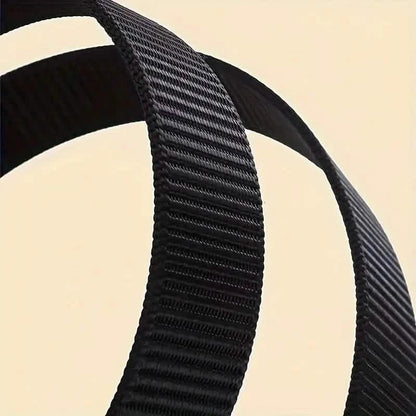 Men's Stylish Canvas Belt with Automatic Buckle - A-1 Thread Vault