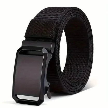 Men's Stylish Canvas Belt with Automatic Buckle - A-1 Thread Vault