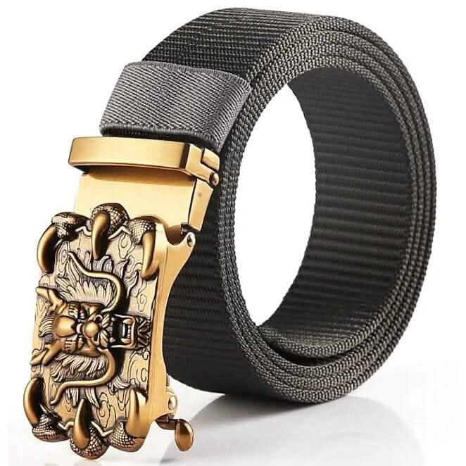 Men's Belt Faux Leather Tactical Belt - A-1 Thread Vault