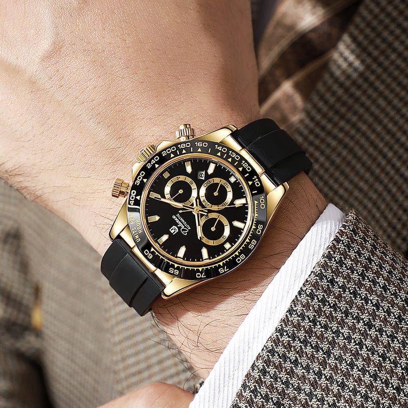 Mens Fashionable And Trendy Fully Automatic Mechanical Watch - A-1 Thread Vault