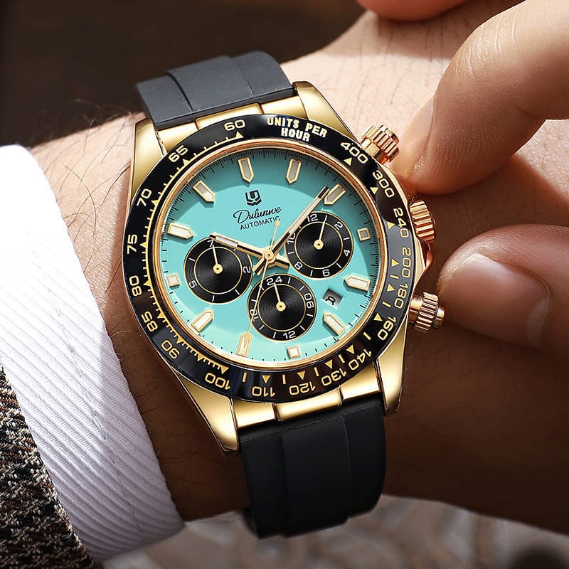 Mens Fashionable And Trendy Fully Automatic Mechanical Watch - A-1 Thread Vault