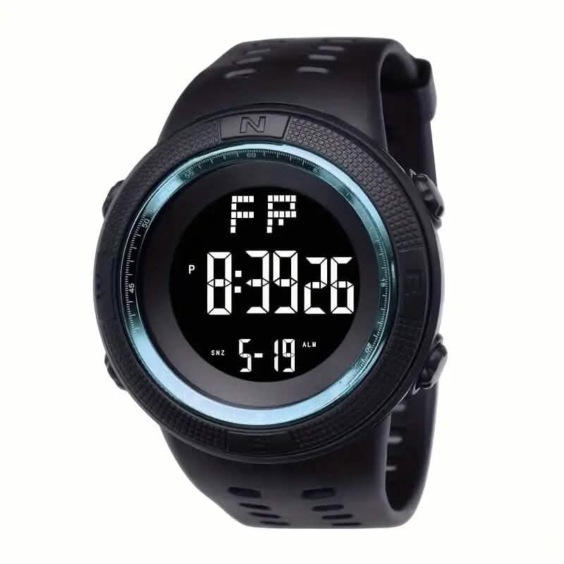 Men's Large Dial Sports Electronic Watch - A-1 Thread Vault