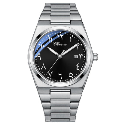 Mens Luminous Waterproof Quartz Watch - A-1 Thread Vault
