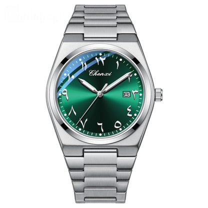 Mens Luminous Waterproof Quartz Watch - A-1 Thread Vault