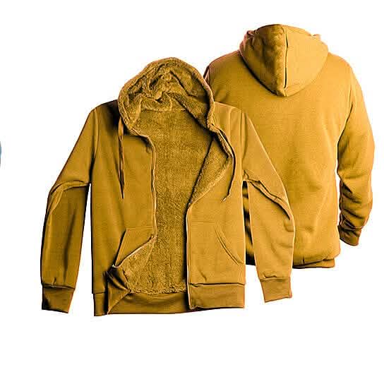 Men's Thick Sherpa Lined Fleece Hoodie (Big & Tall Sizes Available) - A-1 Thread Vault