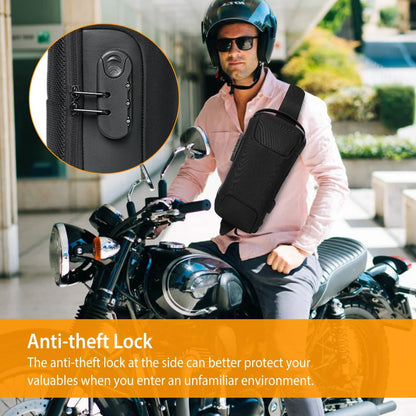 Men's Waterproof Anti-Theft Sling Backpack - A-1 Thread Vault