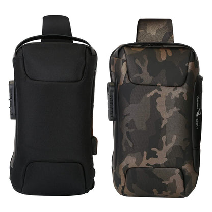 Men's Waterproof Anti-Theft Sling Backpack - A-1 Thread Vault