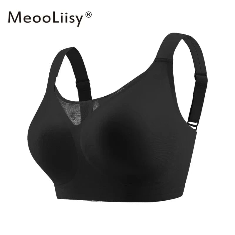 MeooLiisy C to F Cup Plus Size Tube Top Underwear Minimizer Seamless Active Bras Wireless Surper Comfortable Lingerie XXXXL - A-1 Thread Vault