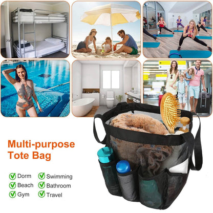 Mesh Shower Caddy Bag Organizer Storage Hanging Basket - A-1 Thread Vault