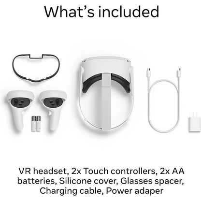 Meta Quest 2 — Advanced All-In-One Virtual Reality Headset (Refurbished) - A-1 Thread Vault