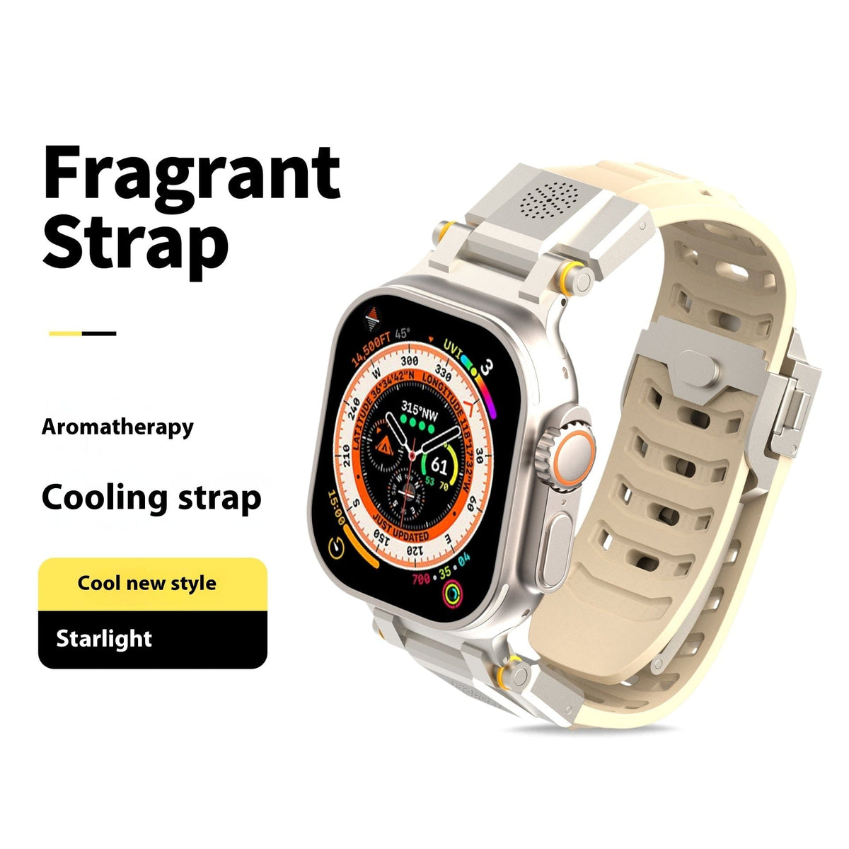 Metal Comes With Aromatherapy Watch Band - A-1 Thread Vault