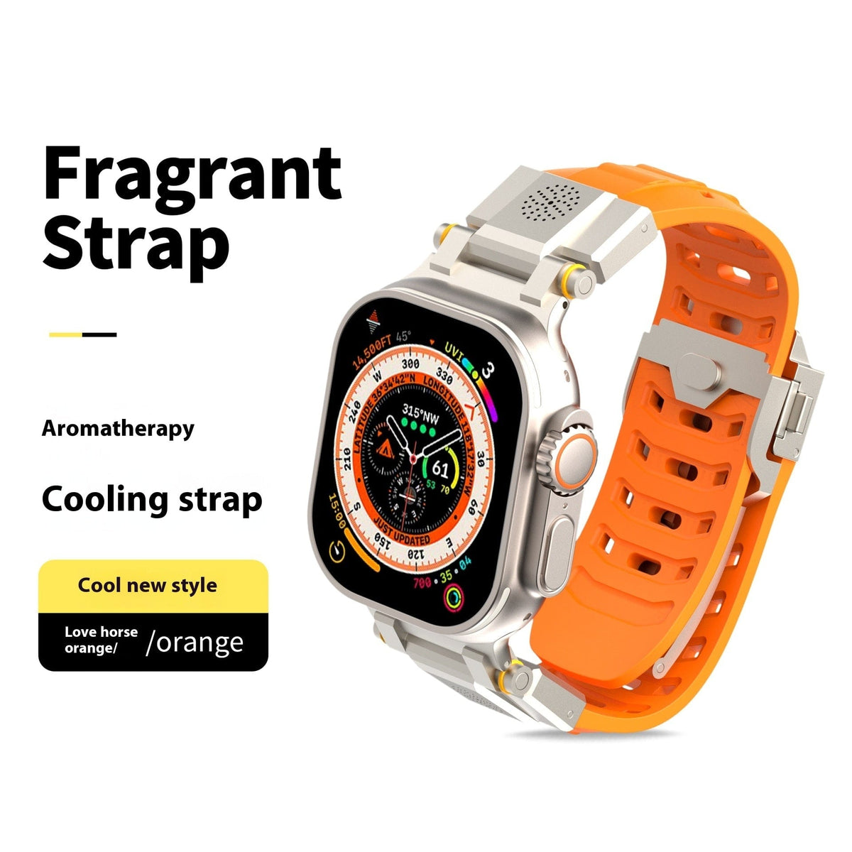 Metal Comes With Aromatherapy Watch Band - A-1 Thread Vault