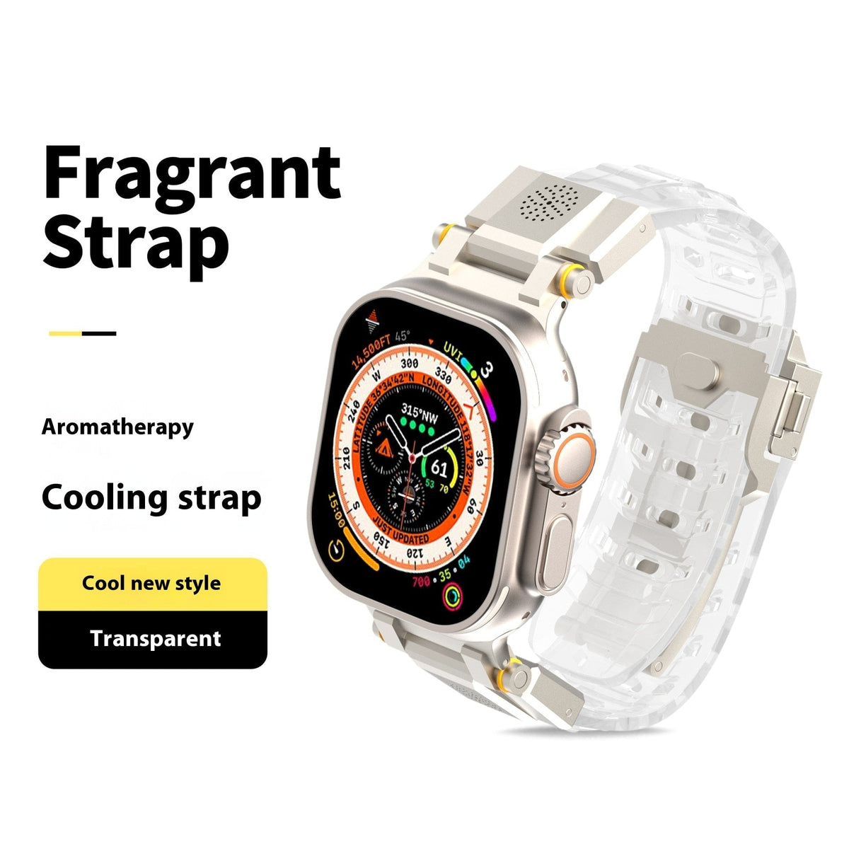 Metal Comes With Aromatherapy Watch Band - A-1 Thread Vault