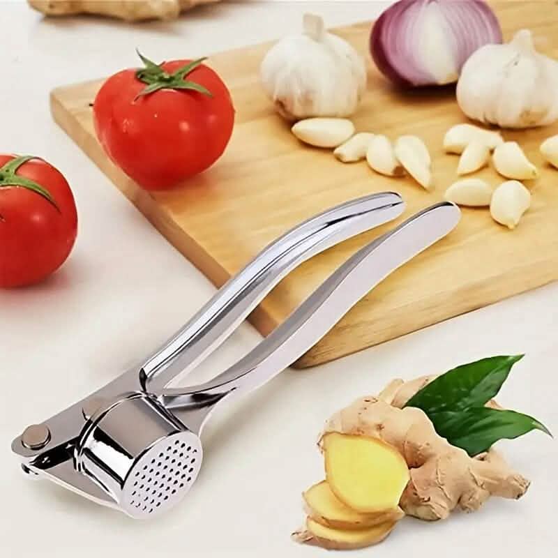 Metal Garlic Press Manually Crusher - A-1 Thread Vault