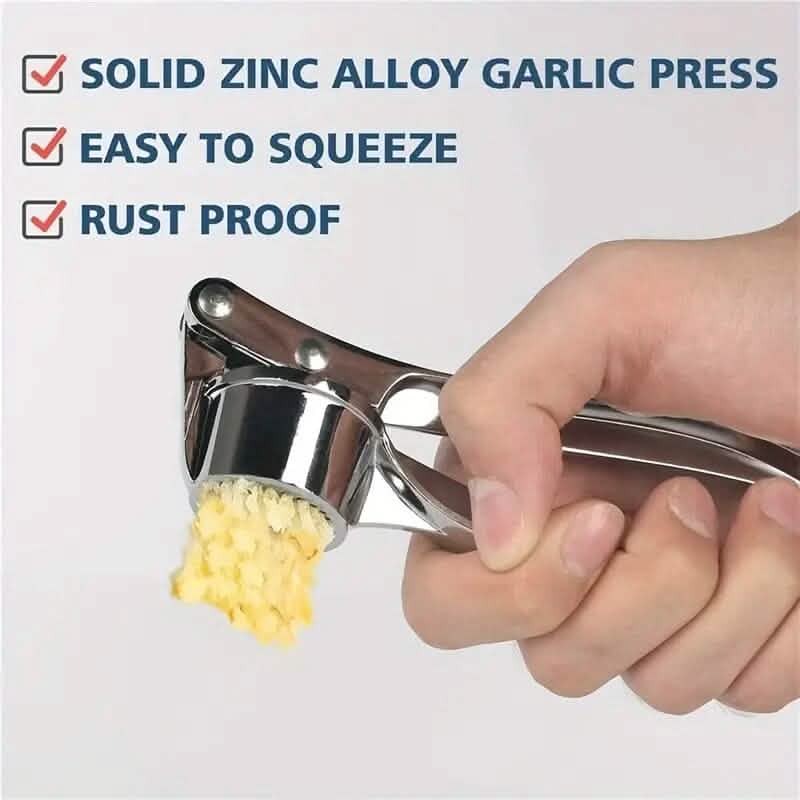 Metal Garlic Press Manually Crusher - A-1 Thread Vault