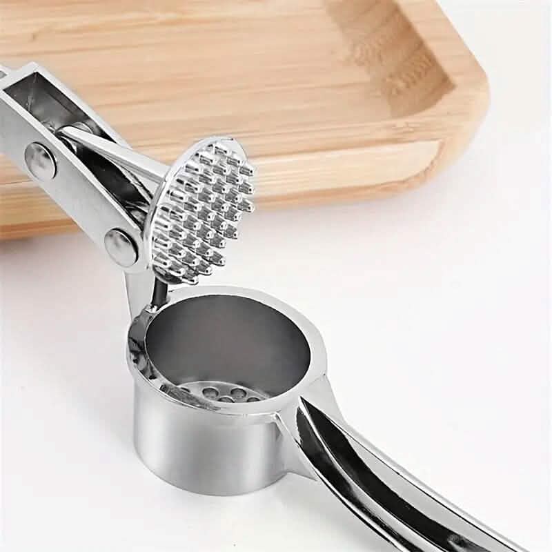 Metal Garlic Press Manually Crusher - A-1 Thread Vault