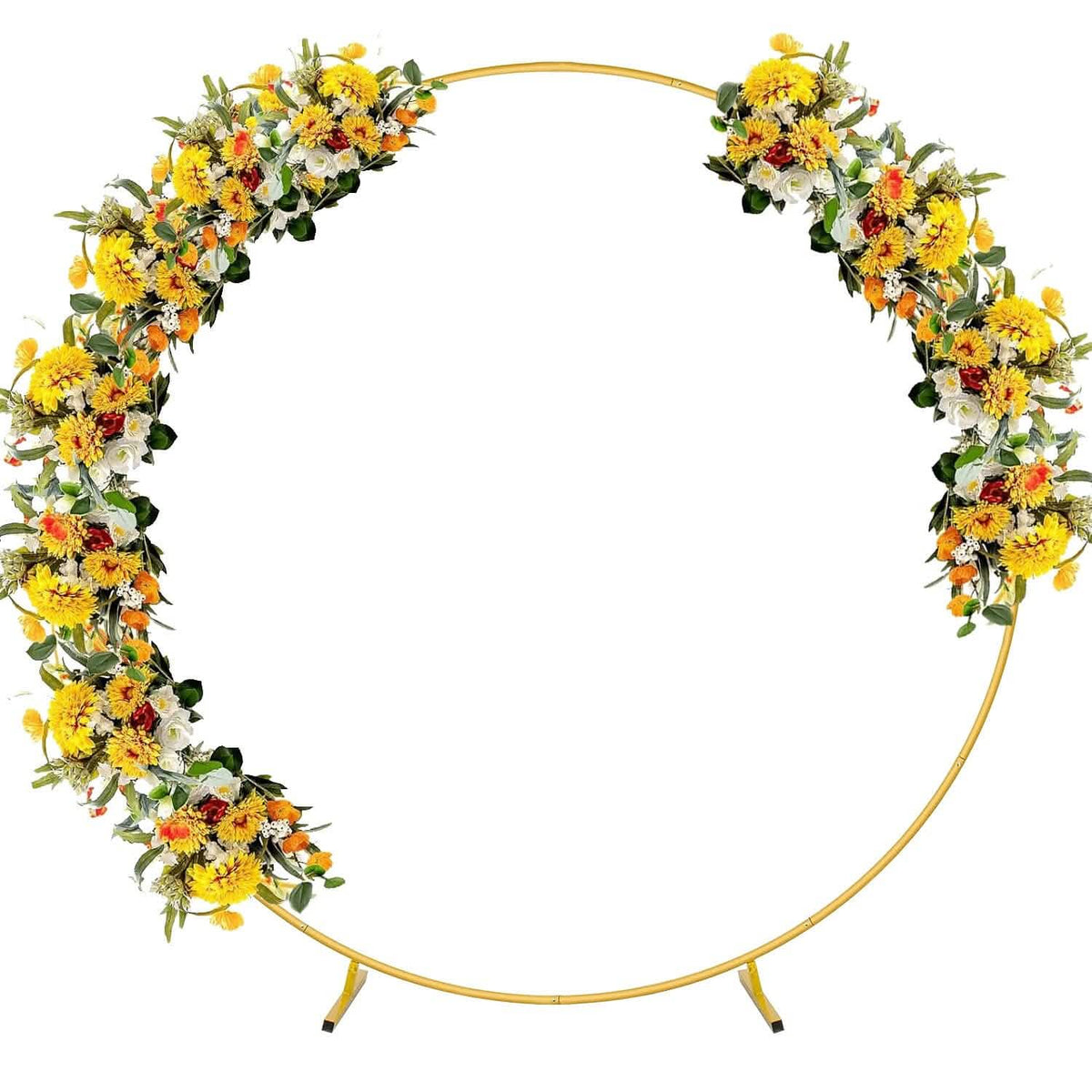 Metal Round Arch Reusable Backdrop Stand with Balloon Tools - A-1 Thread Vault