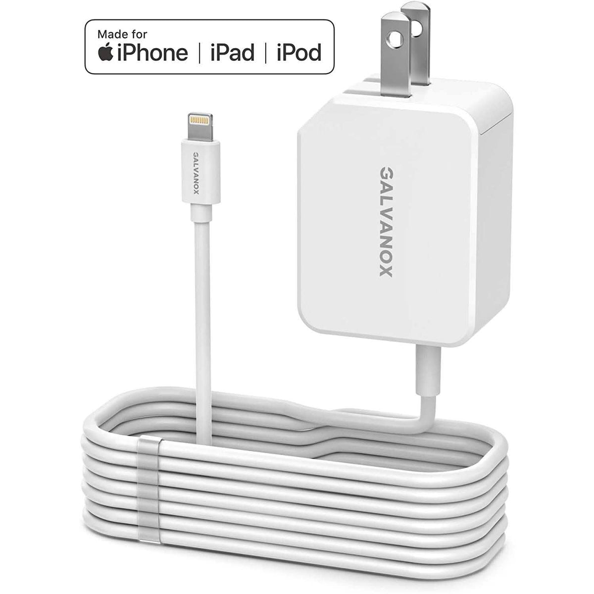 MFi Apple Certified Lightning Fast iPhone Wall Charger Plug for iPhone (20W PD Technology) - A-1 Thread Vault