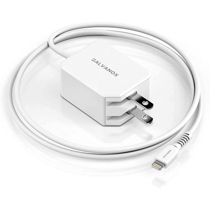 MFi Apple Certified Lightning Fast iPhone Wall Charger Plug for iPhone (20W PD Technology) - A-1 Thread Vault