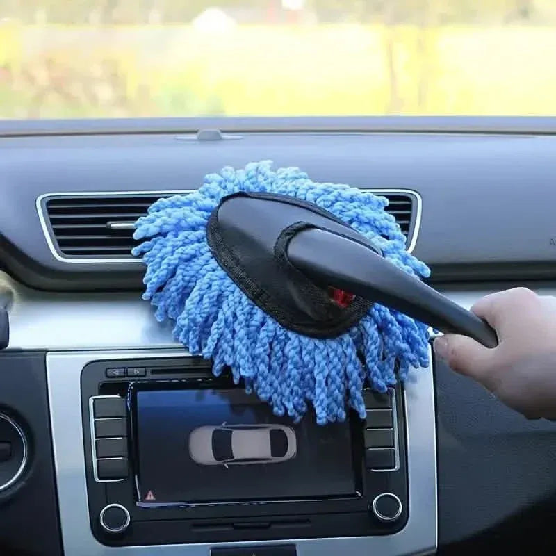 Microfiber Car Duster with Plastic Handle - Interior Cleaning Brush - A-1 Thread Vault