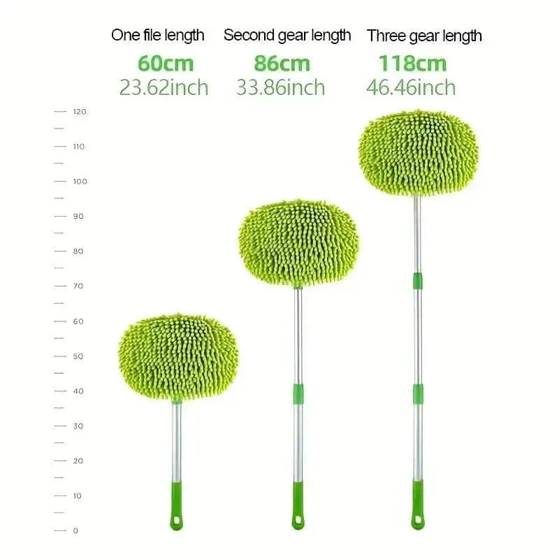 Microfiber Car Wash Brush Mop Kit - A-1 Thread Vault