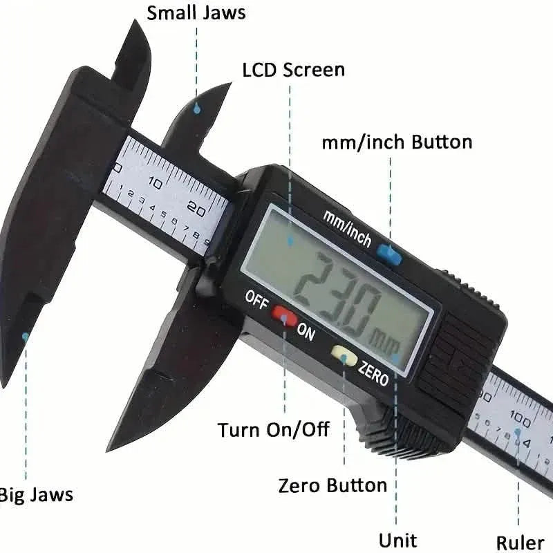 Micrometer Measuring Tool Digital Ruler - A-1 Thread Vault