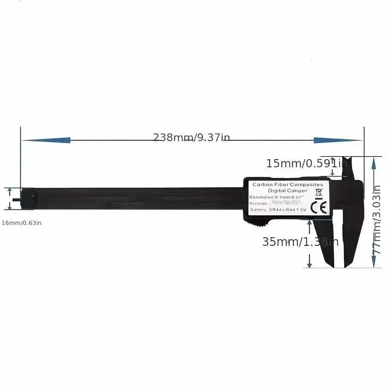 Micrometer Measuring Tool Digital Ruler - A-1 Thread Vault