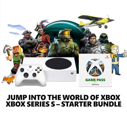 Microsoft Xbox Series S 512GB All-Digital Starter Bundle Console (Refurbished) - A-1 Thread Vault