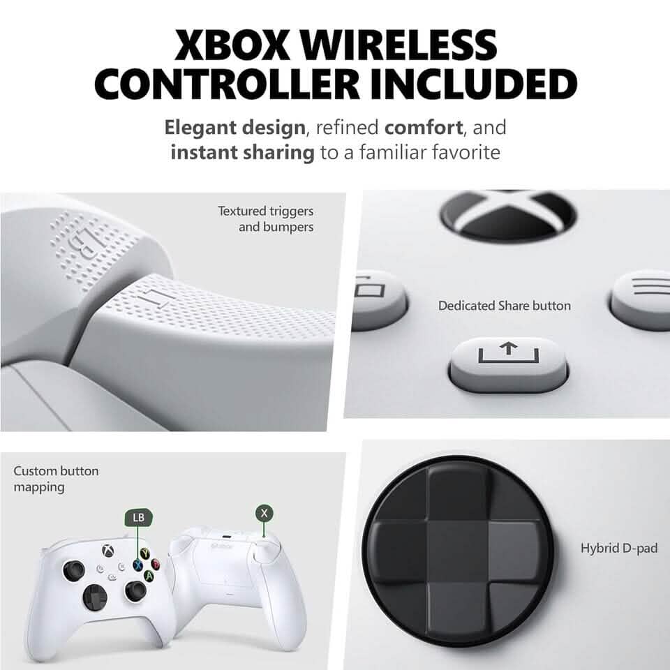 Microsoft Xbox Series S 512GB All-Digital Starter Bundle Console (Refurbished) - A-1 Thread Vault