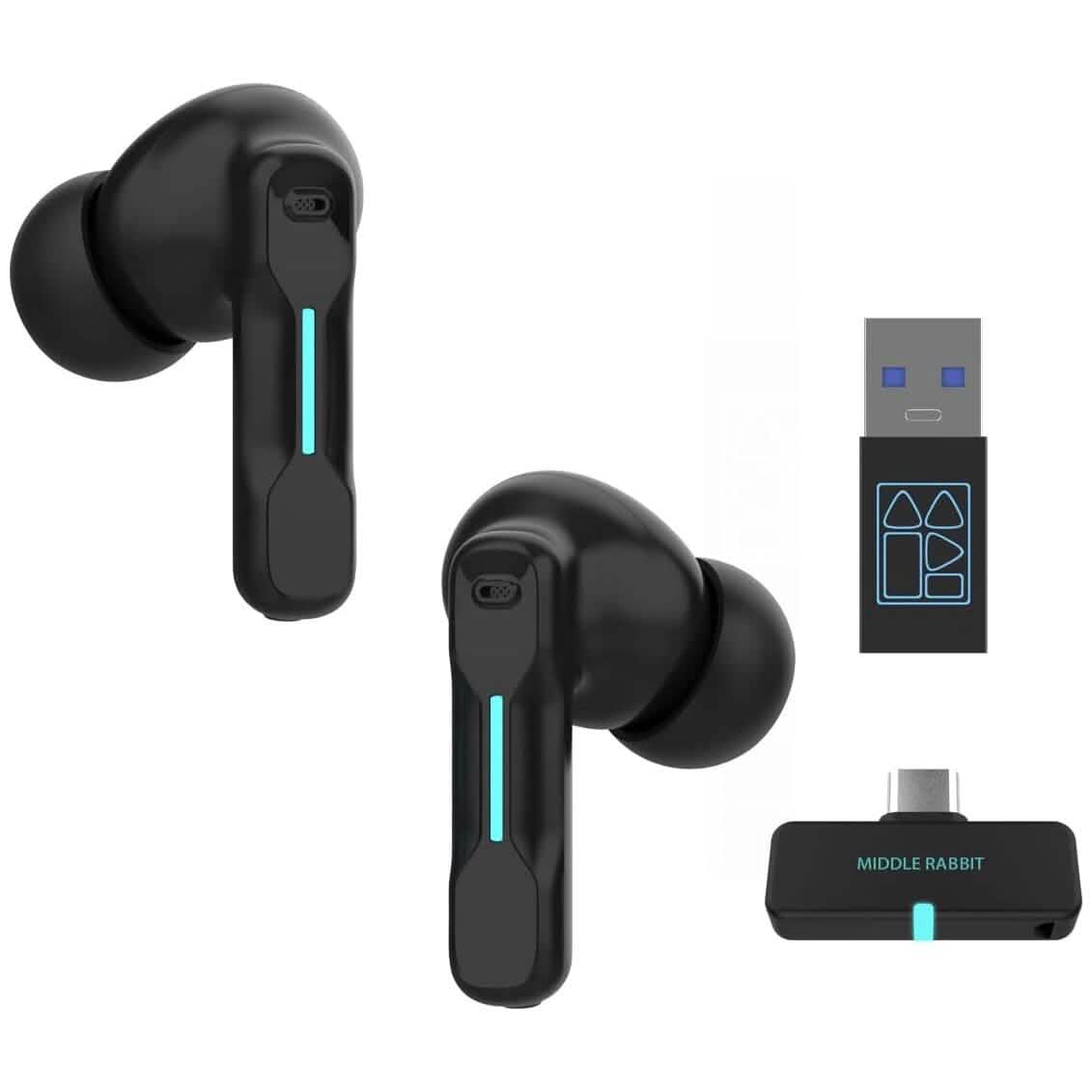Middle Rabbit SW4 Wireless Gaming Earbuds (Refurbished) - A-1 Thread Vault